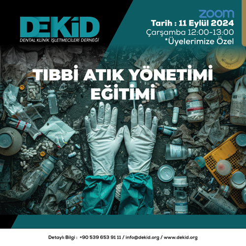 TIBBİ ATIK YÖNETİMİ EĞİTİMİ